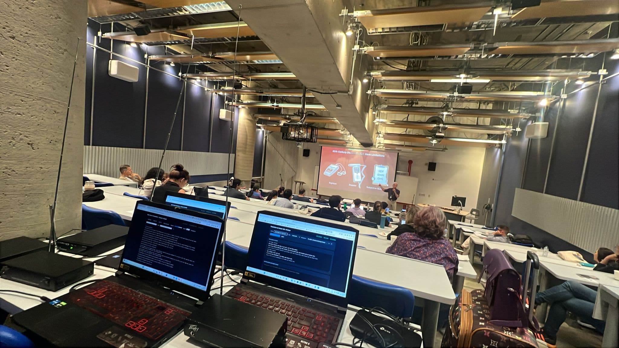 Live AI interpretation tested at an event